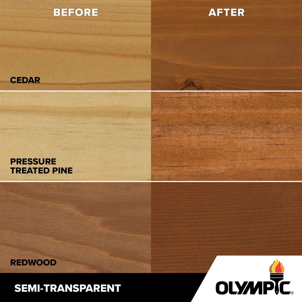 Maximum 5 Gal. ST-2023 Rustic Cedar Semi-Transparent Exterior Stain and Sealer i