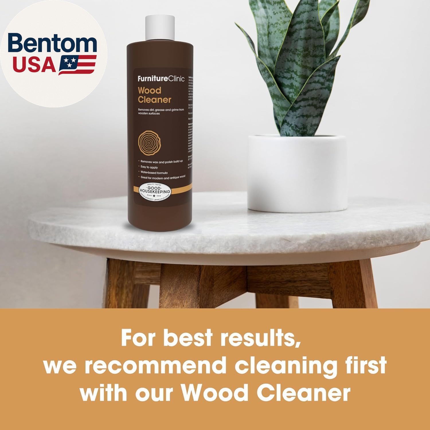 Wood Stain | Walnut | Water Based | Fast Drying, Low Odor, & Non-Toxic | for Ind
