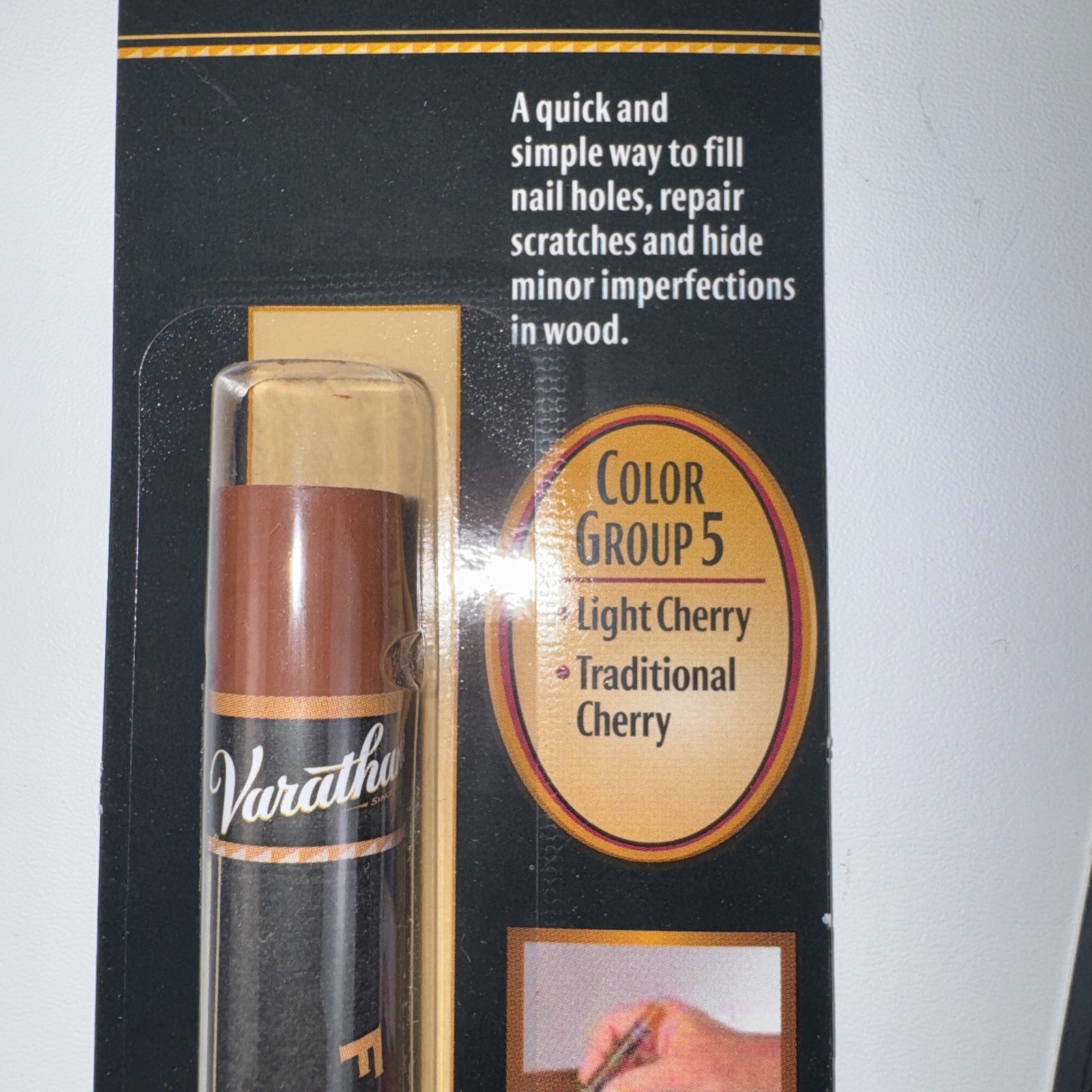 2 Varathane Wood Fill Stick Light Cherry Repair Scratch Filler 0.5oz