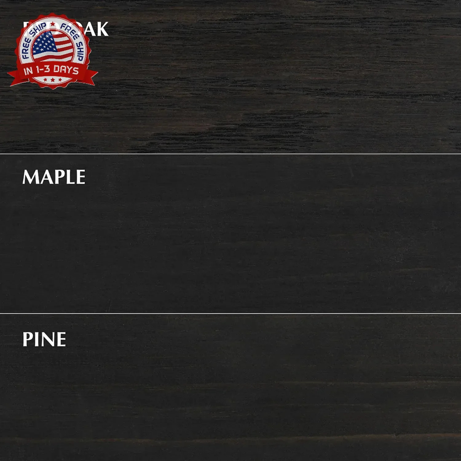 Heavy-Duty Gel Stain Black Half Pint for Wood Metal Fiberglass