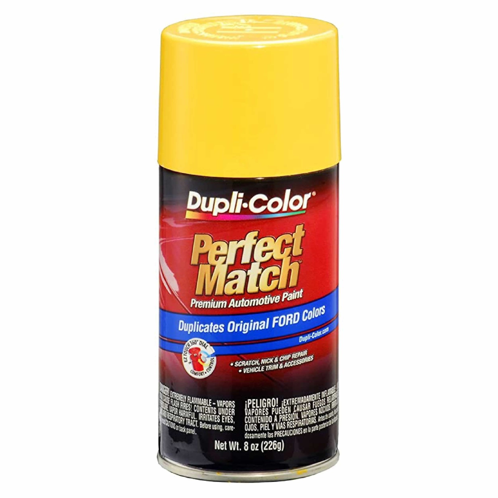 EBFM03637 Perfect Match Automotive Spray Paint – Ford Chrome Yellow, BZ – 8 o…