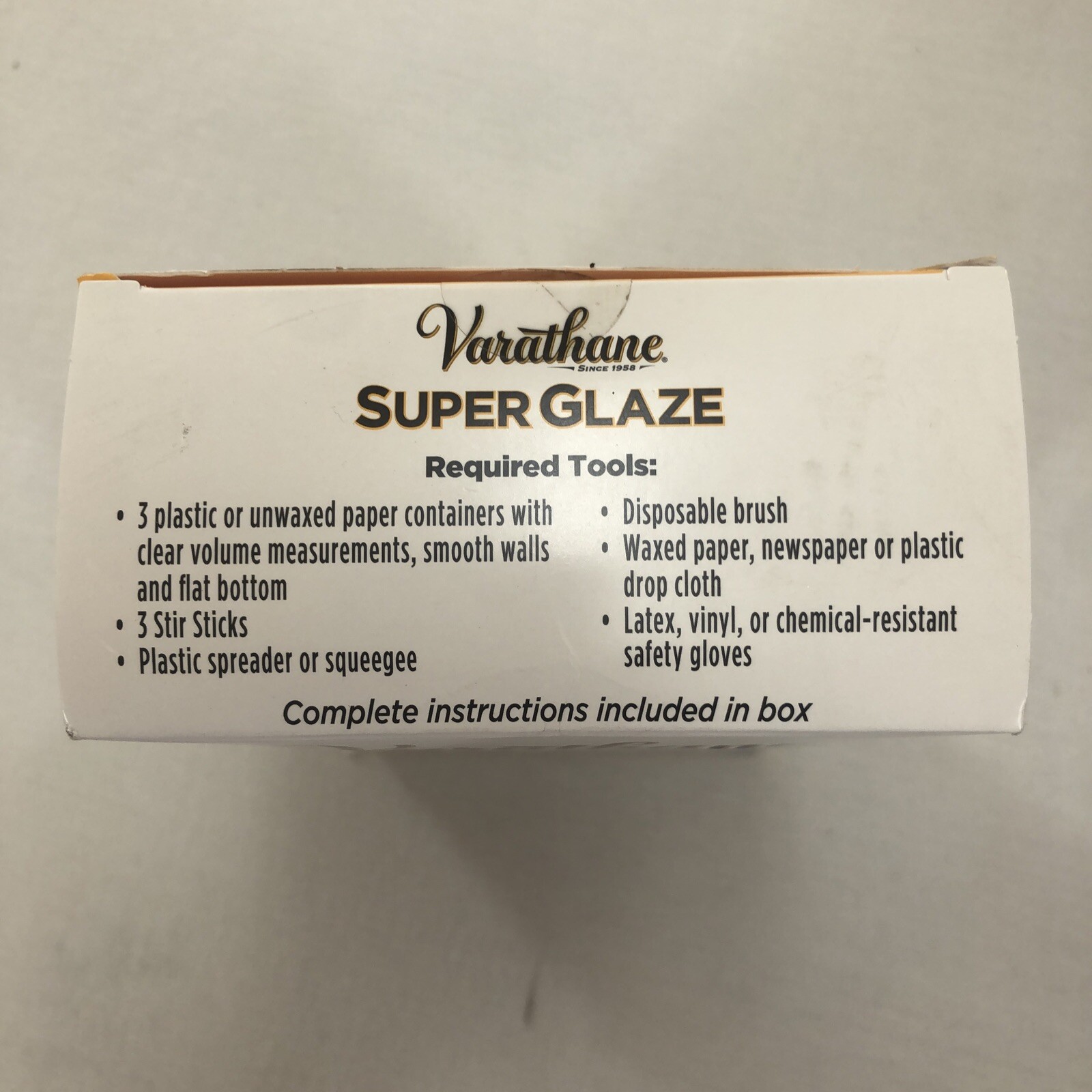 Varathane Super Glaze Finish Classic Gray 1 Quart Pour On High Gloss Epoxy