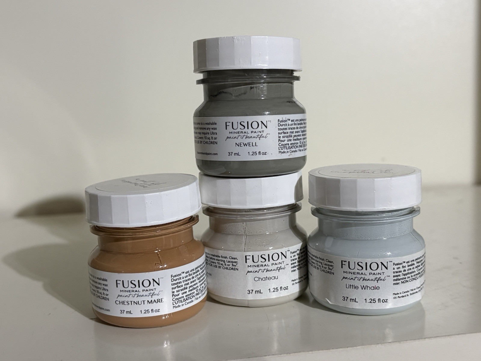 Fusion Mineral Paint 4-pack Testers