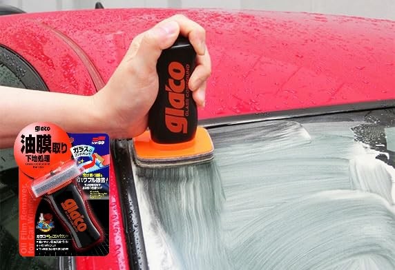 SOFT99 Super Glaco Glass Compound Roll On Set Water Repellent 04101 NEW