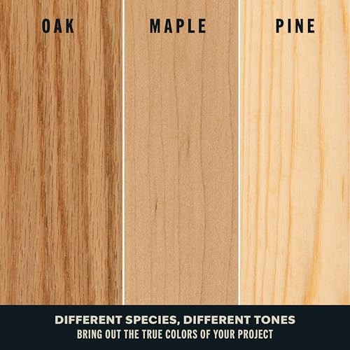 Premium Fast Dry Wood Stain | 1 Hour Dry 0.25 Quart (Pack of 1) Honey Maple