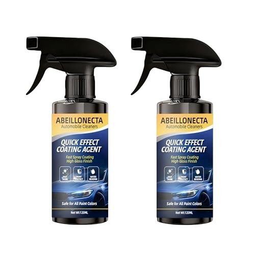 2PCS Car Coating Spray for Automobile Cleaning, Quick Coating Agent for Car