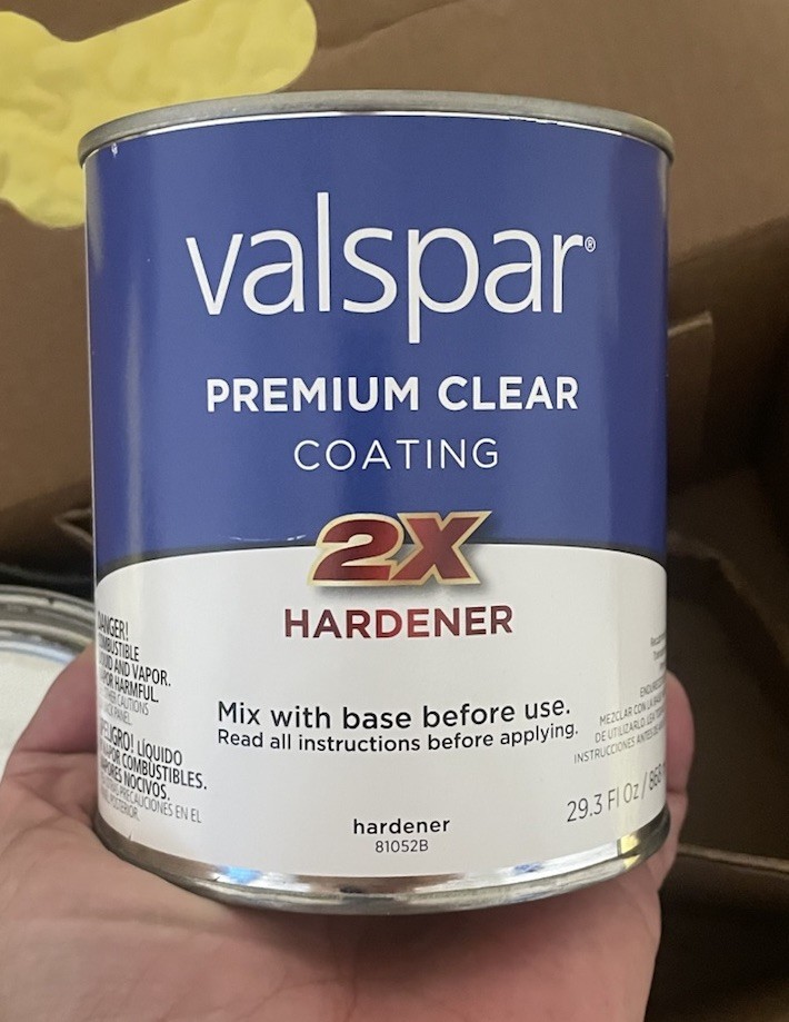 Valspar 81052 Premium Clear Coating Kit 1 Car Garage New Open Box Incomplete