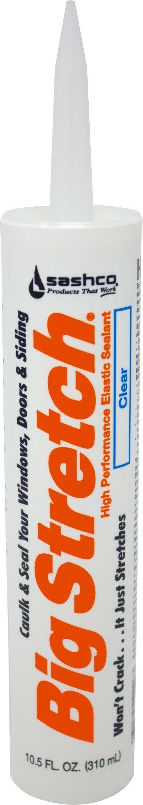 Big Stretch Caulk Case of 12 – 10.5oz Tubes (Sashco)