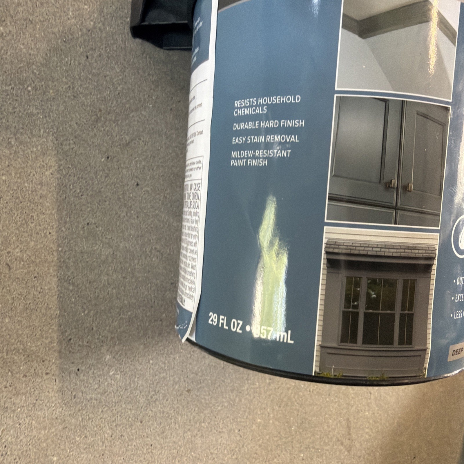 29 oz. Urethane Alkyd Satin Enamel Interior/Exterior Paint
