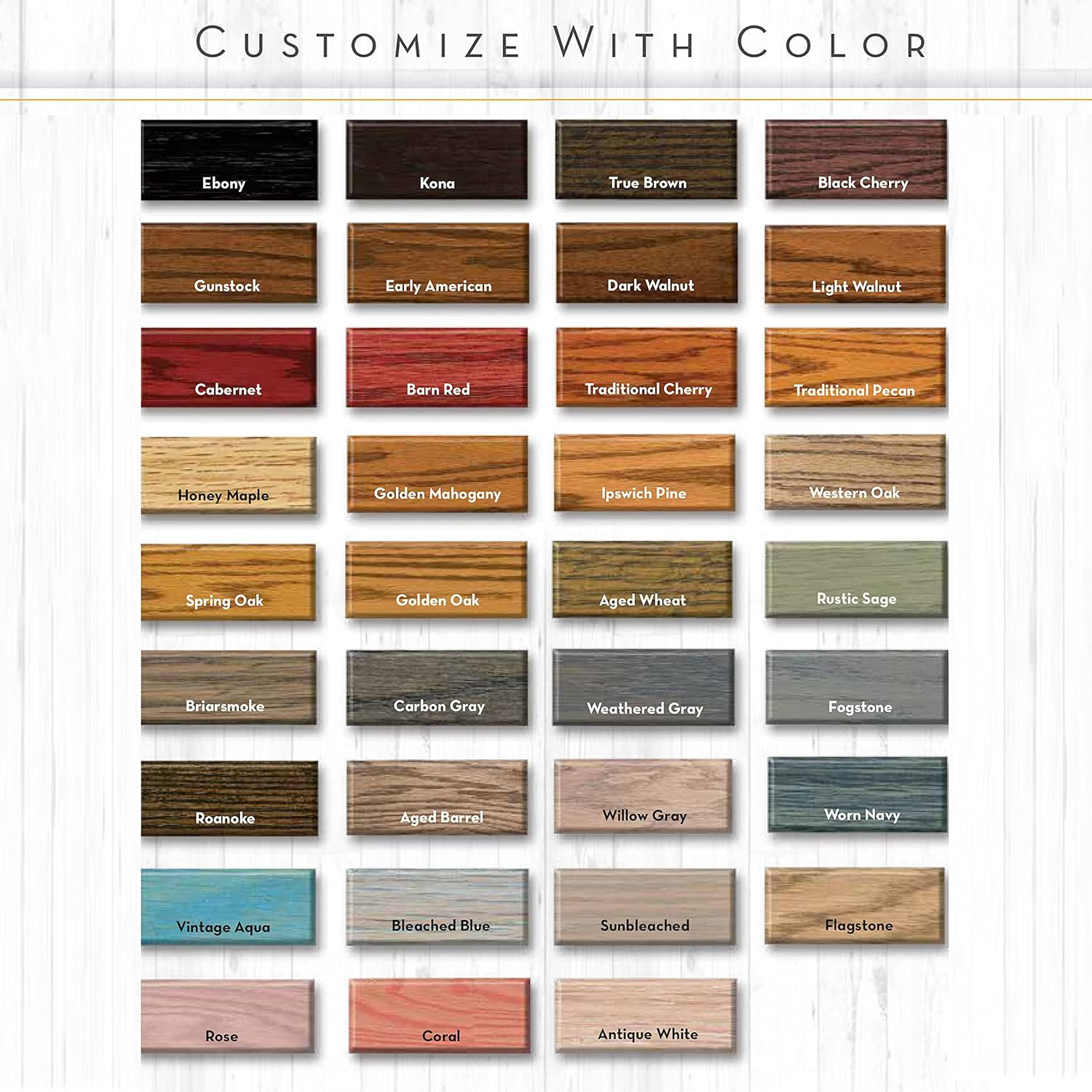 Premium Fast Dry Wood Stain, Half Pint, Dark Walnut