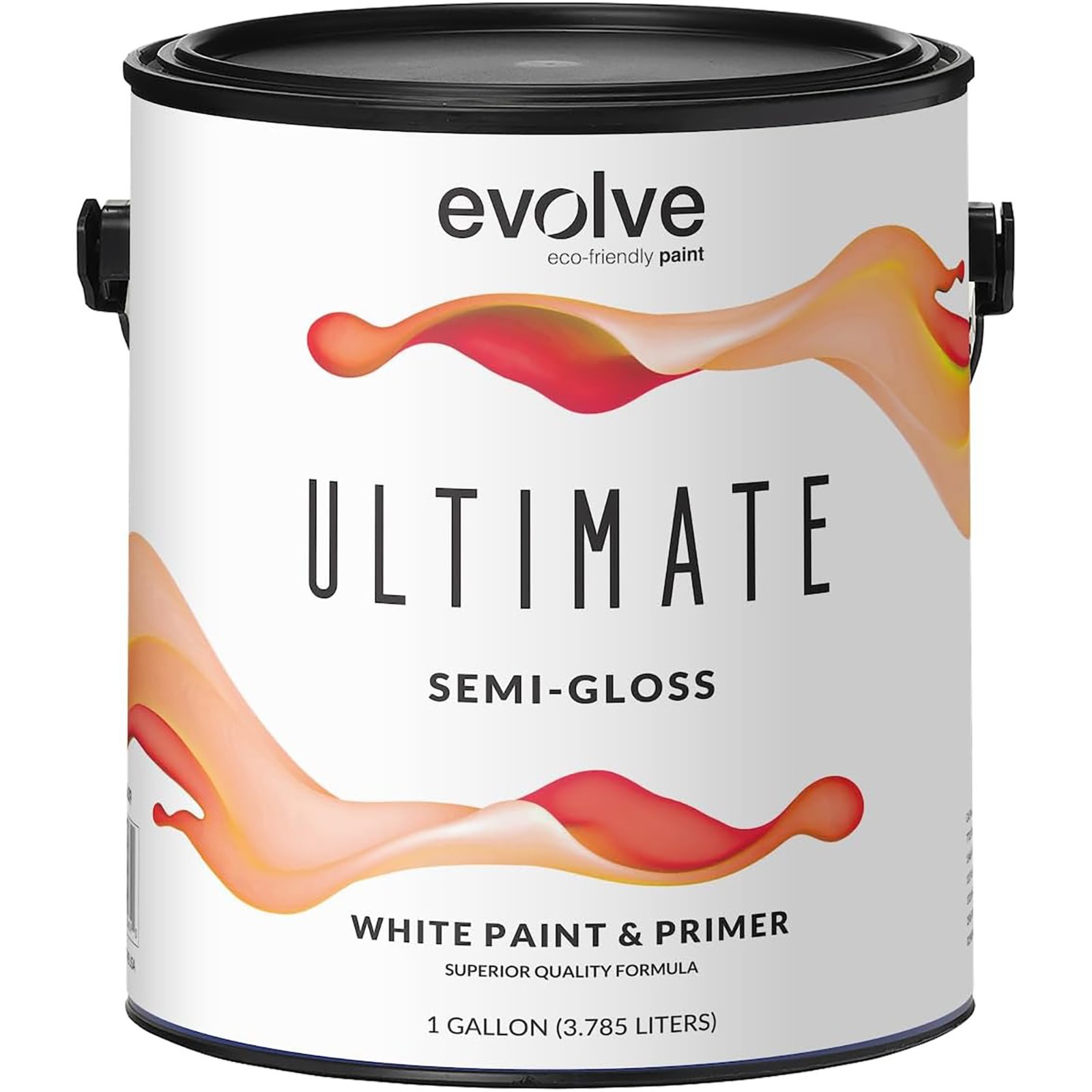 Evolve Ultimate Paint & Primer in White for Interior & Exterior House Paint Semi