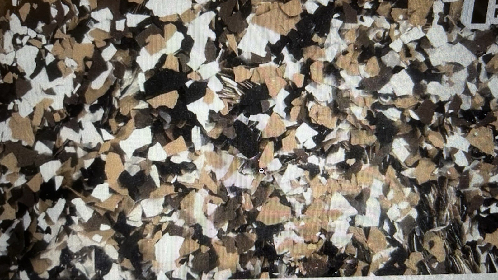 Rust-Oleum Epoxy Shield Garage Floor Coating Chip Flakes Tan 2 Bags = 2 LBS TTL