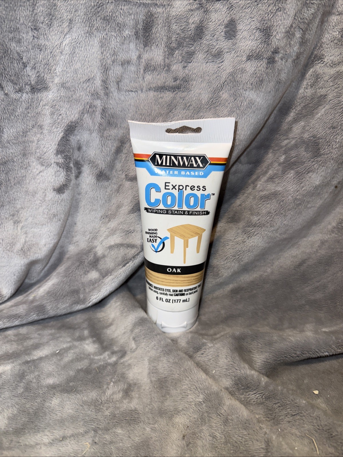 Minwax Express OAK Color Water Based Wiping Stain & Finish for Wood 6 Fl Oz