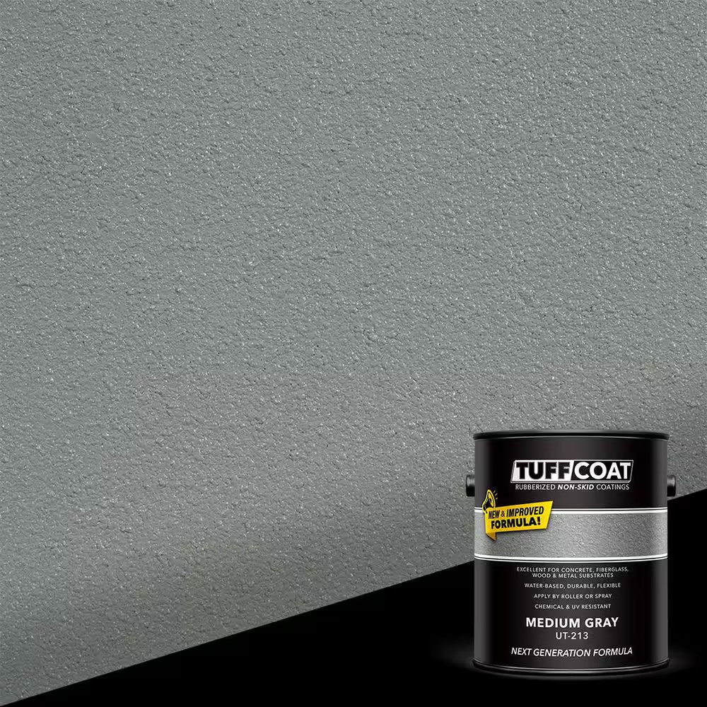 UT-213 1-Gl Medium Gray Interior/Exterior, Concrete/Wood/Fiberglass/Metal Paint