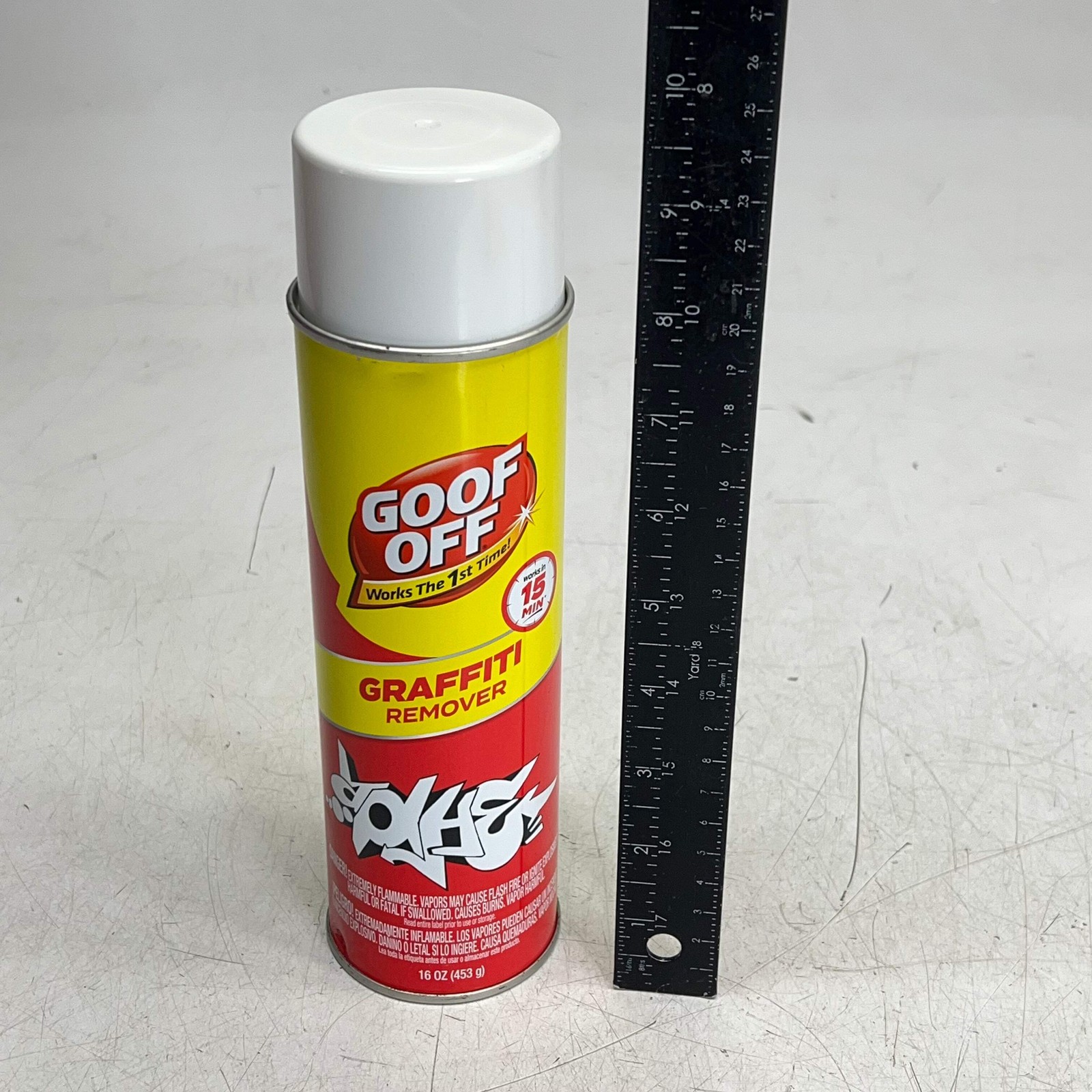 GOOF OFF (2 PACK) Pro Strength Graffiti Remover Gelled Formula Spray 16oz FG673