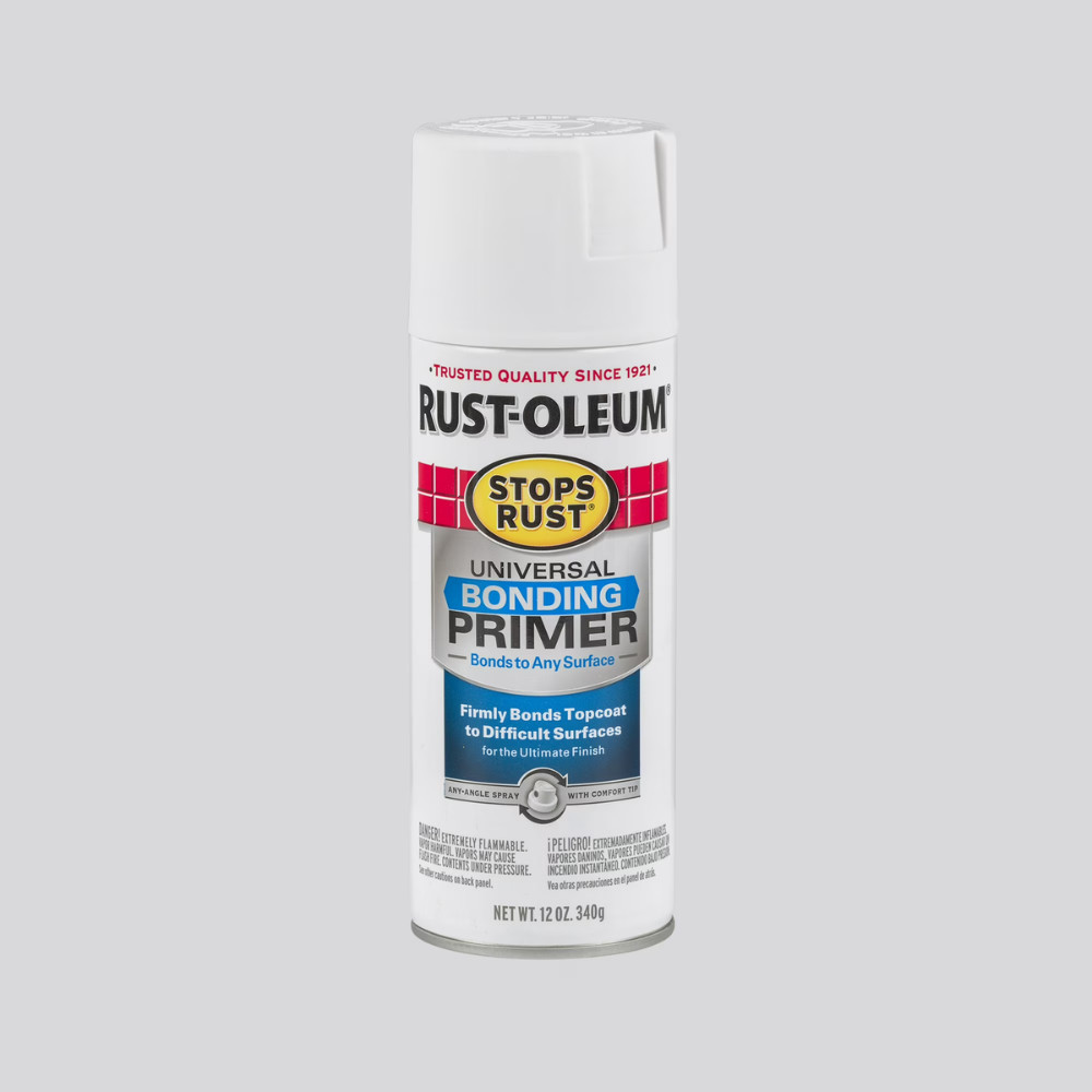 3 Pack White, Rust-Oleum Stops Rust Universal Bonding Primer Spray Paint, 12 oz