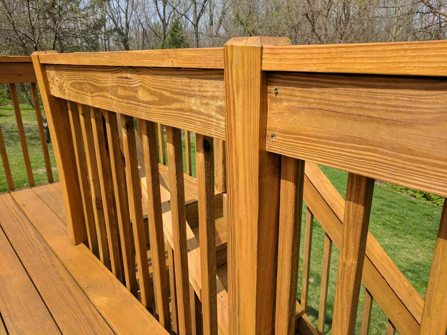 #1 Deck Premium Semi-Transparent Outdoor Wood Stain and Sealer in One – Water Ba