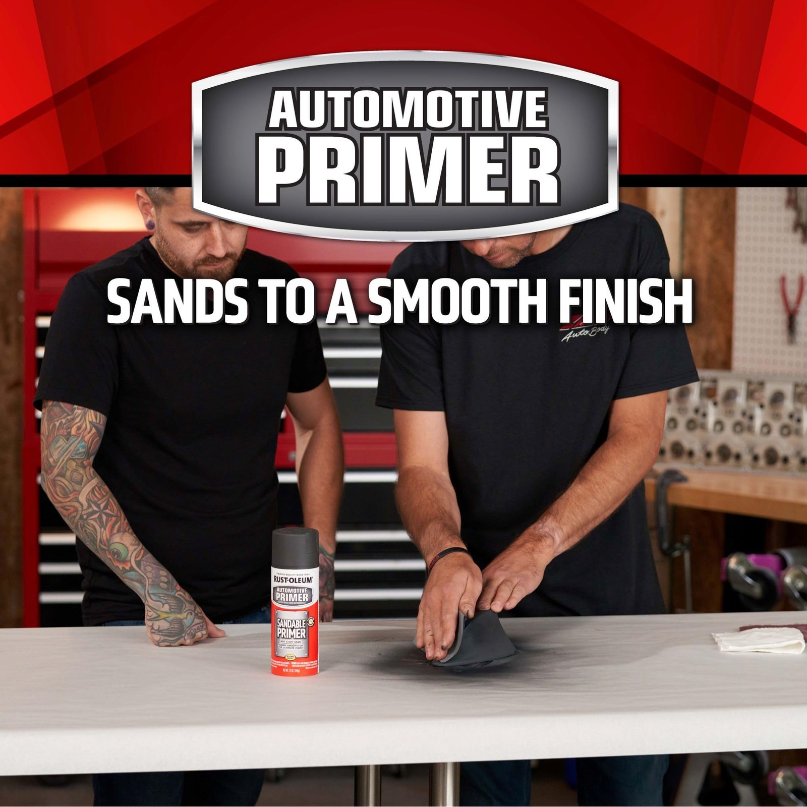Rust Oleum Sandable Primer Spray Paint 12Oz Pack Of 6 Oil Based Rust Resistant