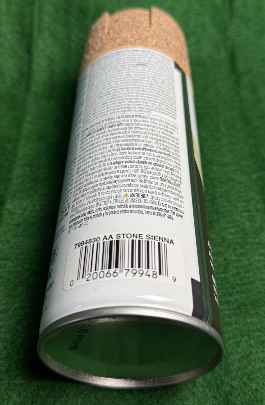 Rust-Oleum Sienna Stone Spray Paint For Wood, Metal, Glass, 7994830