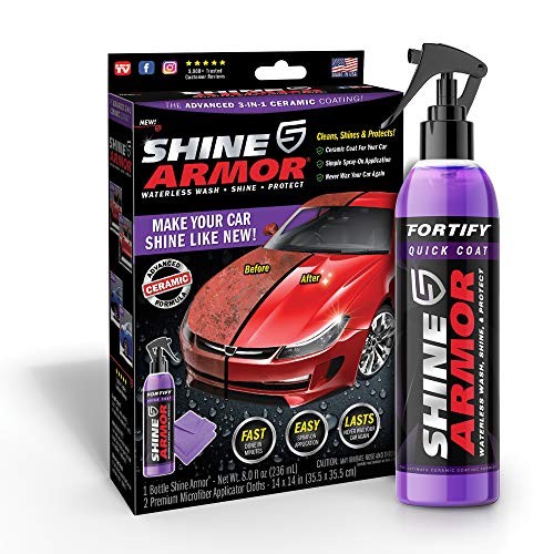 Fortify Quick Coat Ceramic Coating – Car Wax Spray – High Performance