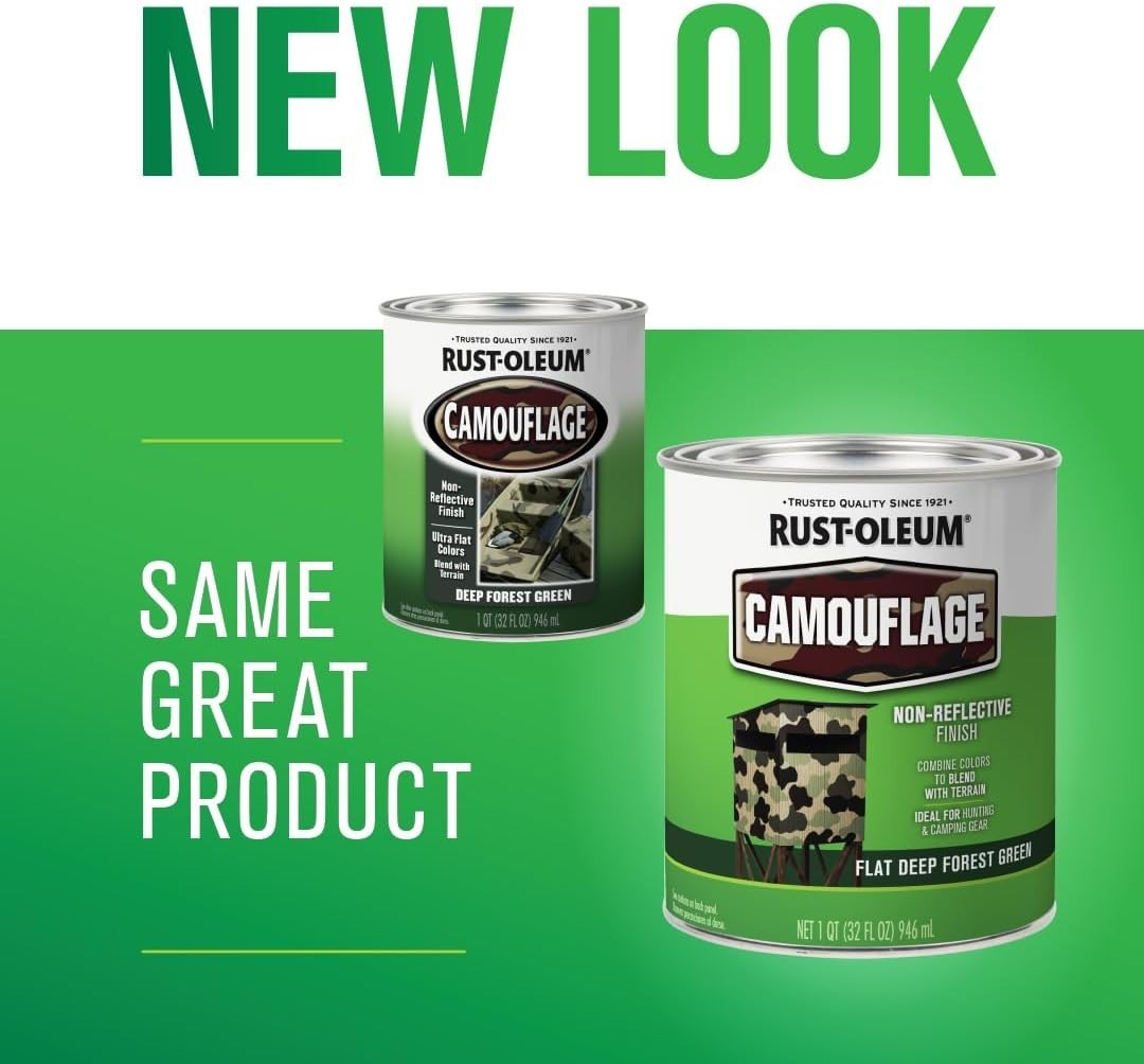 Rust-Oleum 379560 Specialty 32 Fl Oz (Pack of 1), Flat Deep Forest Green