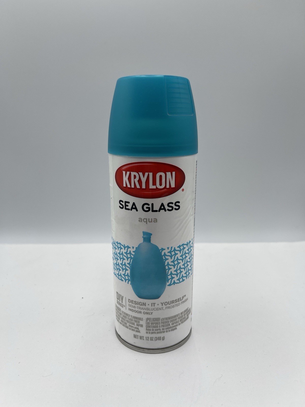 Krylon Sea Glass Spray Paint, Aqua, K09057007 New 12 Ounce Can DISCONTINUED