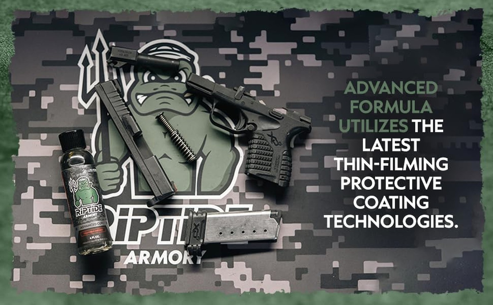 Riptide Armory Advanced Complete Gun Cleaning Kit – Cleans, Lubes, Protects T…