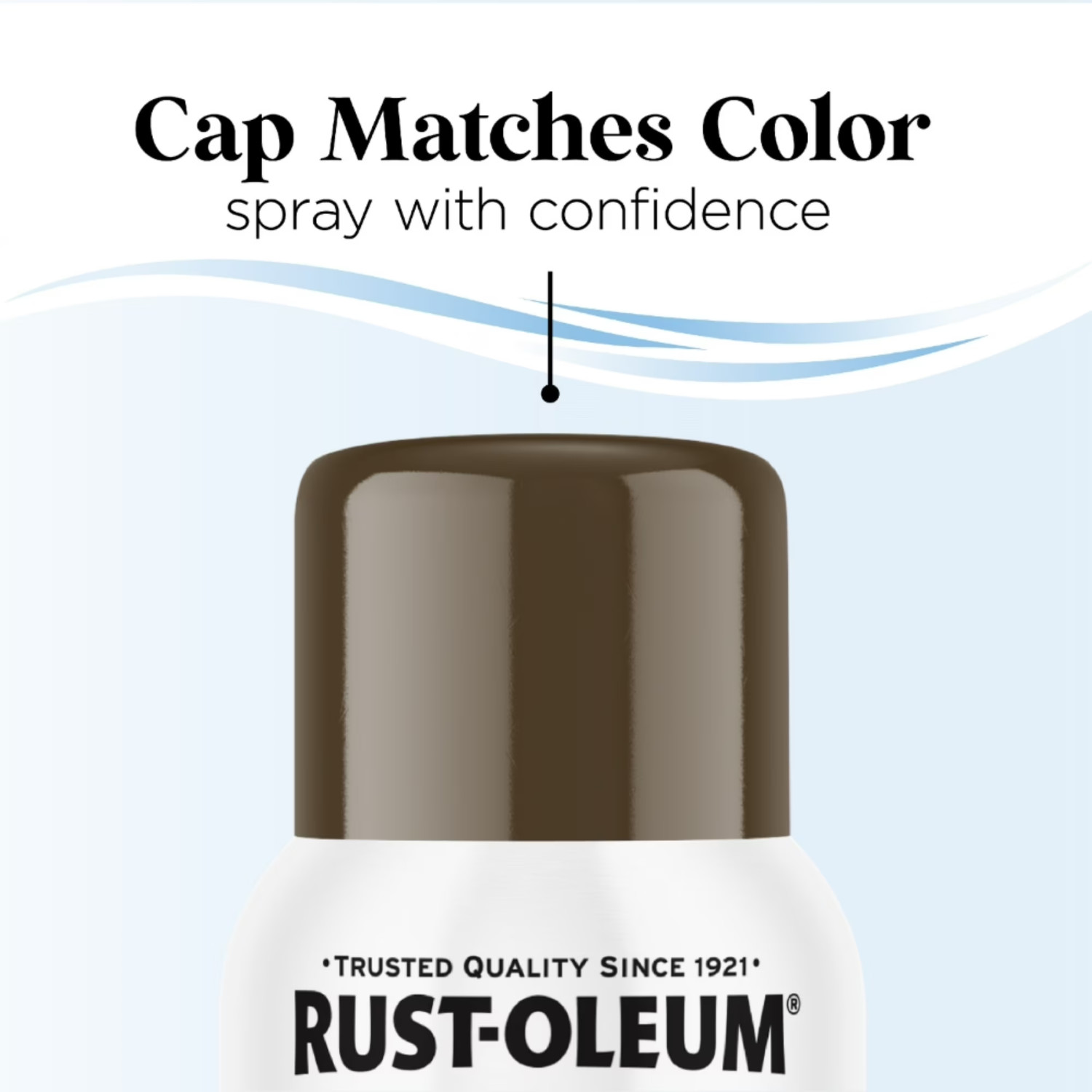 6 Pack Rust-Oleum Low Odor Premium Gloss Spray Paint Brown Bear 11 oz Can