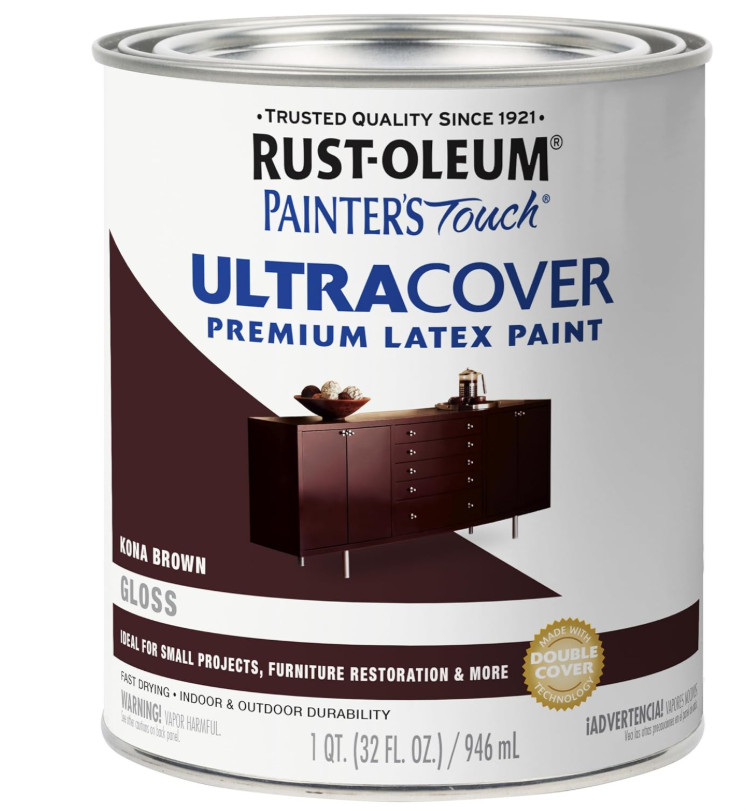Rust-Oleum Painter’s Touch Brush-On Paint 1 Quart 32 fl oz Choose Color Finish