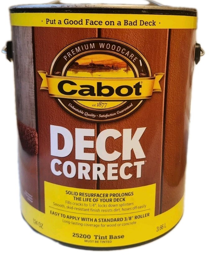Cabot DeckCorrect, Tint Base, Cabot DeckCorrect
