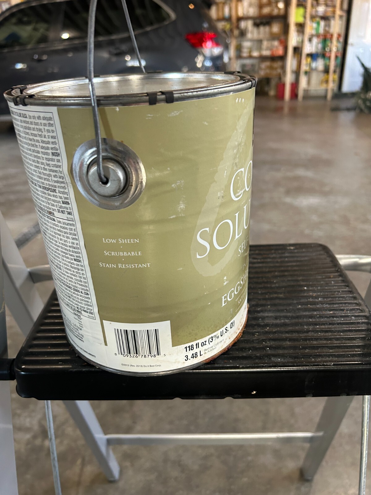 1-gallon Do it Best Color Solutions Latex Self-Priming Eggshell Interior Paint