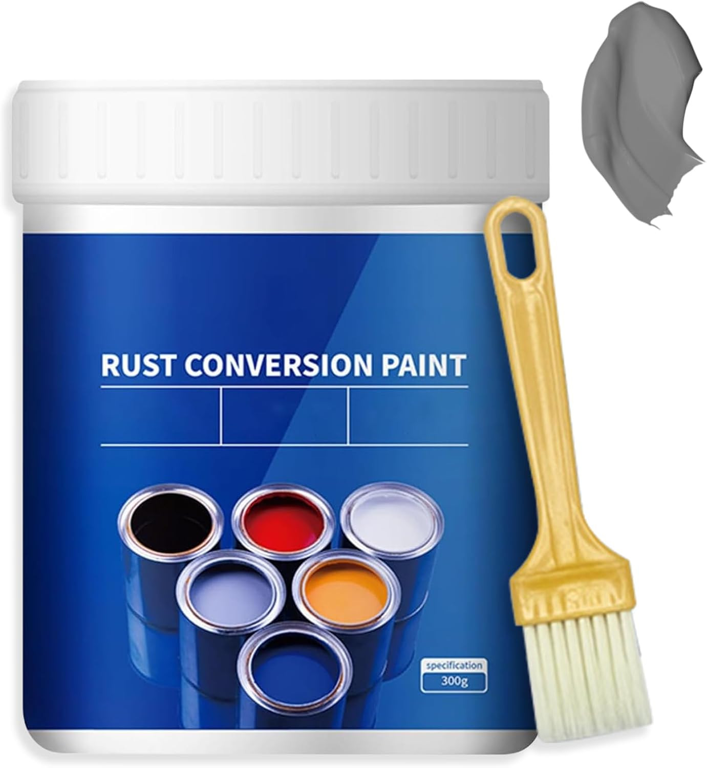 Weatherproof Rust Converter Paint for Metal, Rust Remover for Metal and Prime…