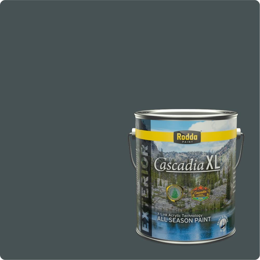 Rodda Paint Rodda Cascadia Xl Exterior Velvet All Seasons In One 1-Gallon Blue