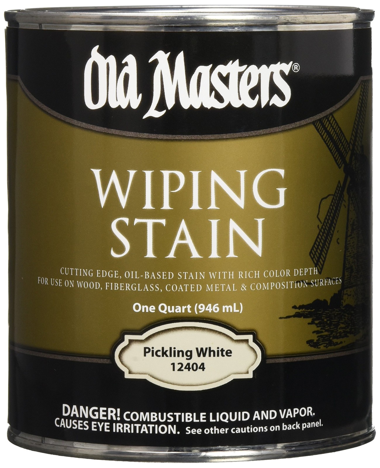 Old Masters 12404 WIP Stain, Pickling White No Size,