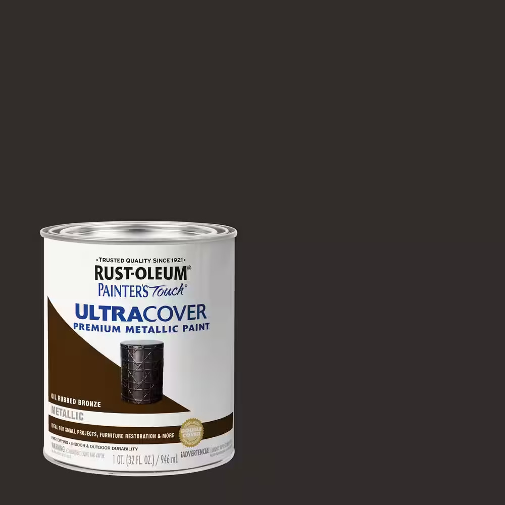 32 Oz. Ultra Cover Metallic Oil Rubbed Bronze General Purpose Paint (Case of 2)