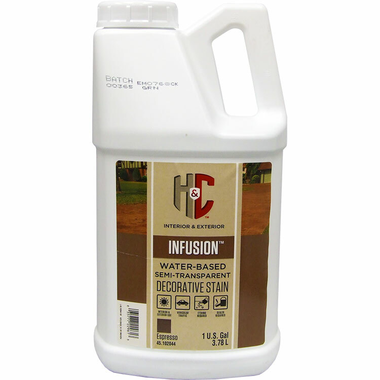H&C 45.102044 Infusion Decorative Stain ESPRESSO gallon