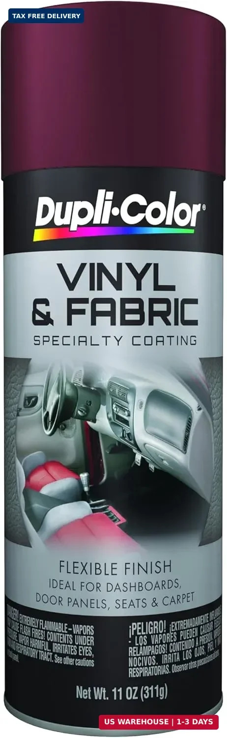 HVP110 Vinyl and Fabric Coating Spray Paint – Burgundy – 11 Oz Aerosol Can