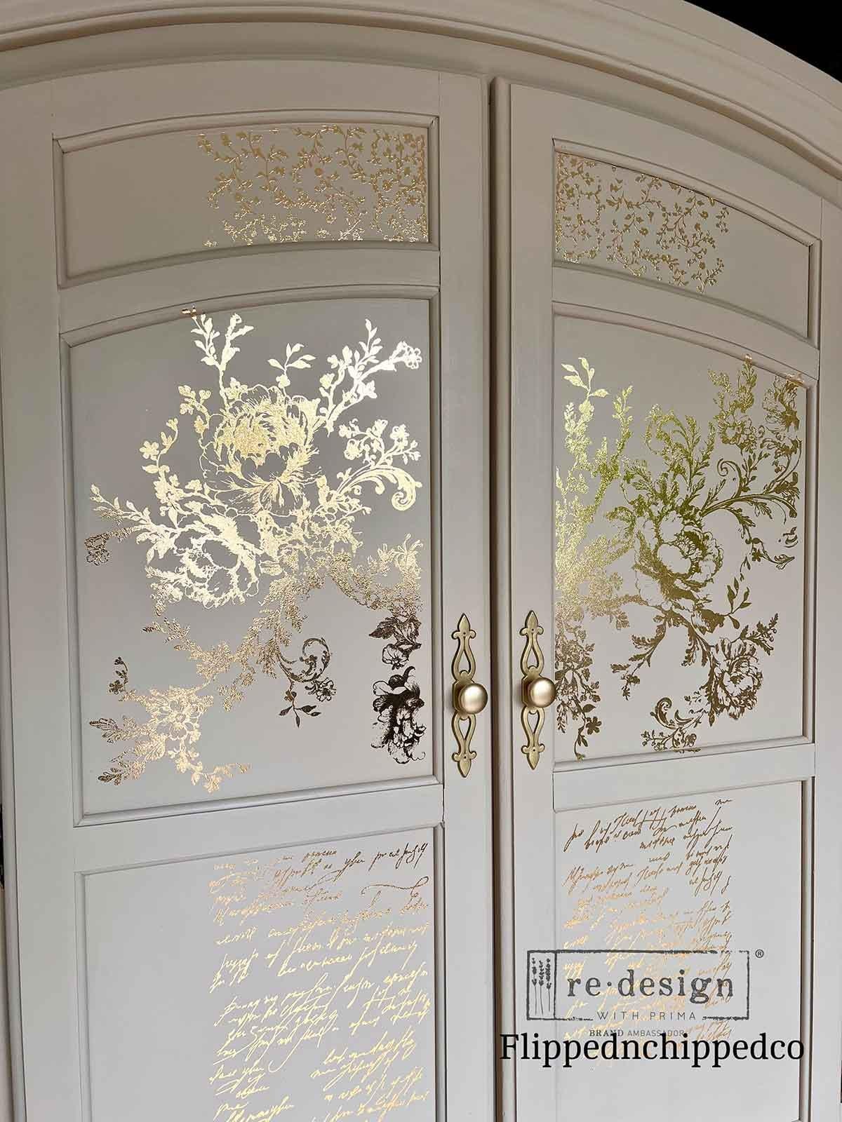 ÉGLANTINE ELEGANCE | Decor Transfers | Redesign With Prima | Foil | Furniture