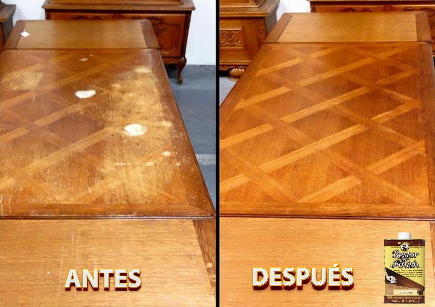 Products Restor-A-Finish, Wood Stain to Restore a Finish for Wood Surfaces, Gold