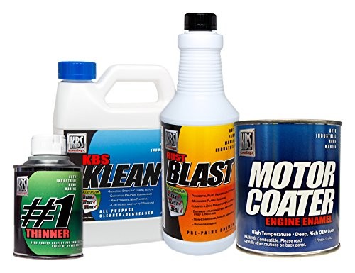 58006 Motor Coater Engine Paint Kit Pontiac Metallic Blue