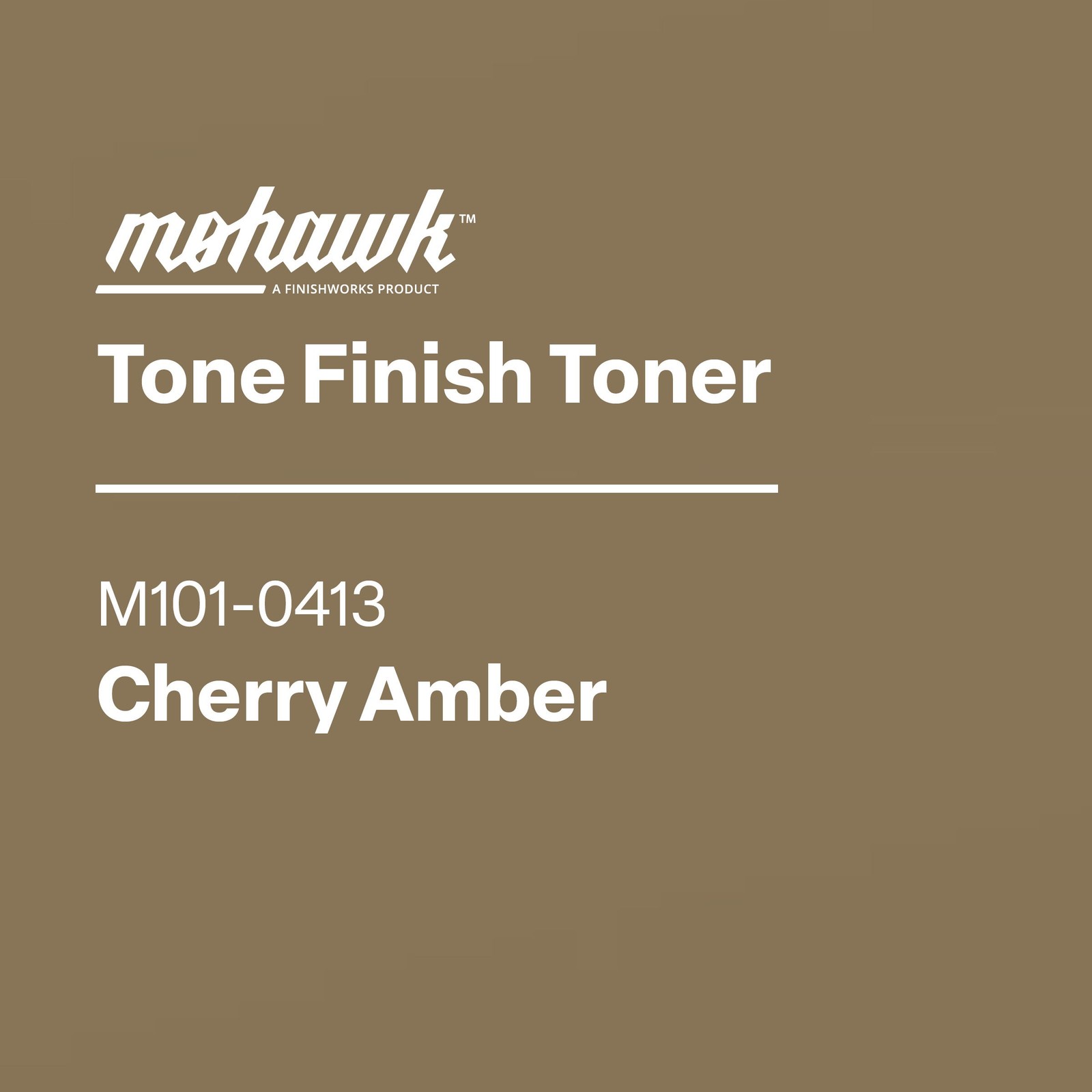 Mohawk Tone Finish Toner Cherry Amber