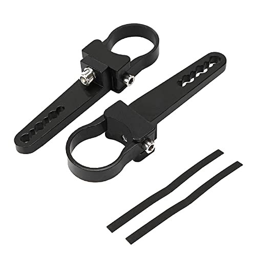 Bull Bar LED Light Mounts – Tube Clamps, 2pcs for Off Road Lights 1.75″