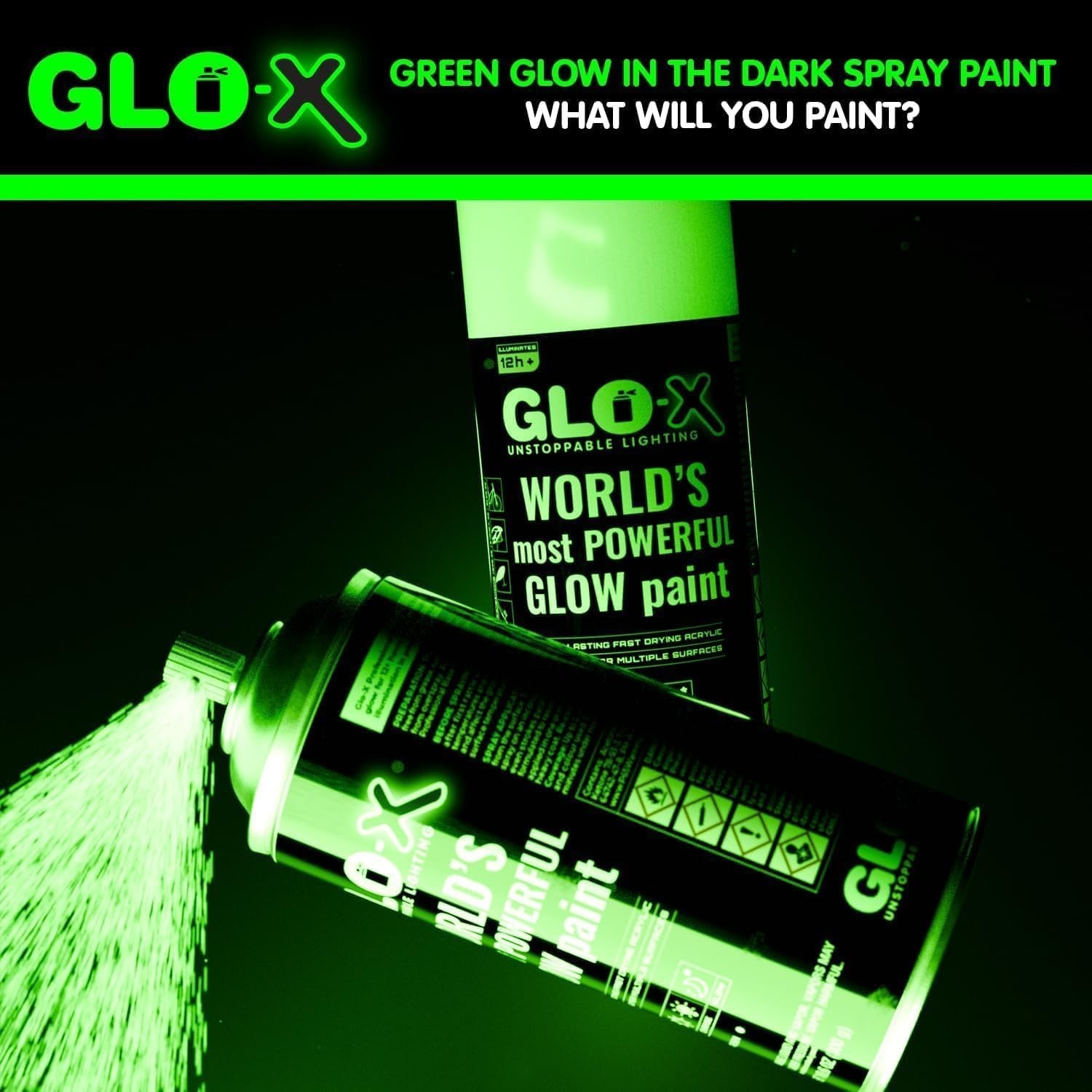 Glow in the Dark Spray Paint