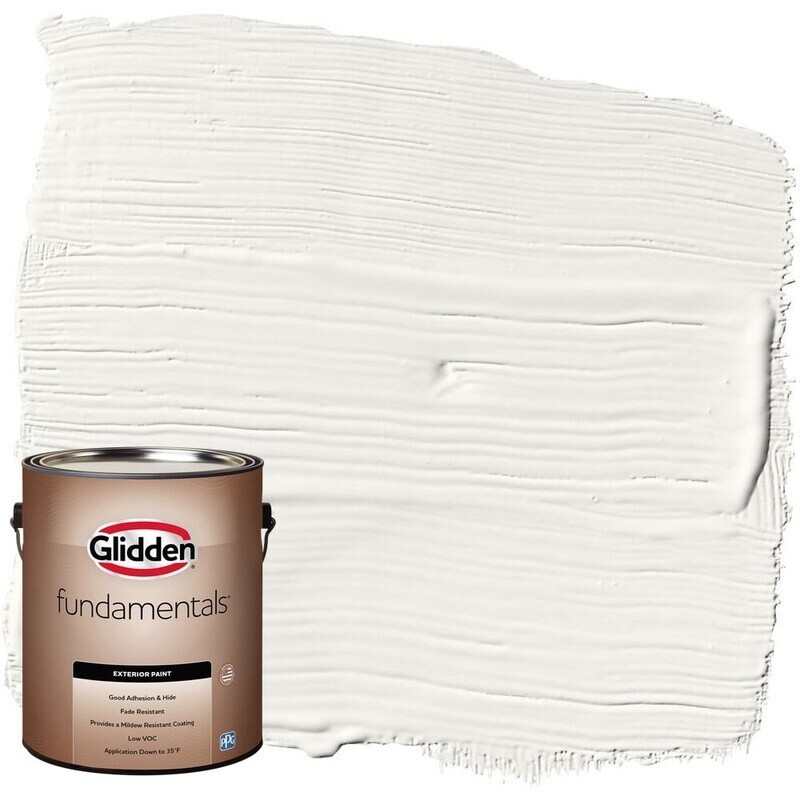 Low VOC Exterior Paint Fast Drying Good Adhesion Mildew Resistant 1 Gallon New