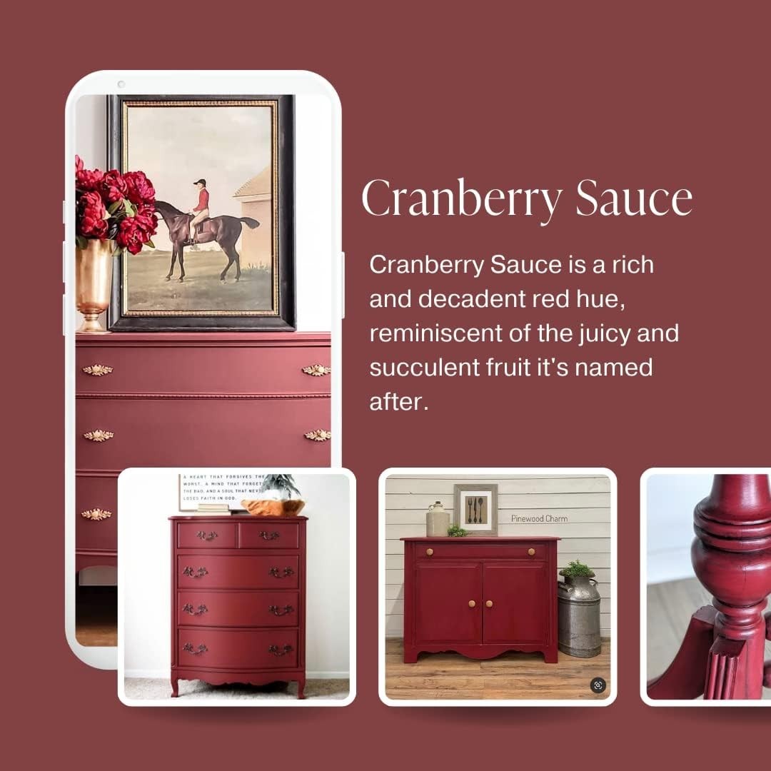 Chalk Paint with Built-In Top Coat for Long-Lasting Finish on Various Surfaces