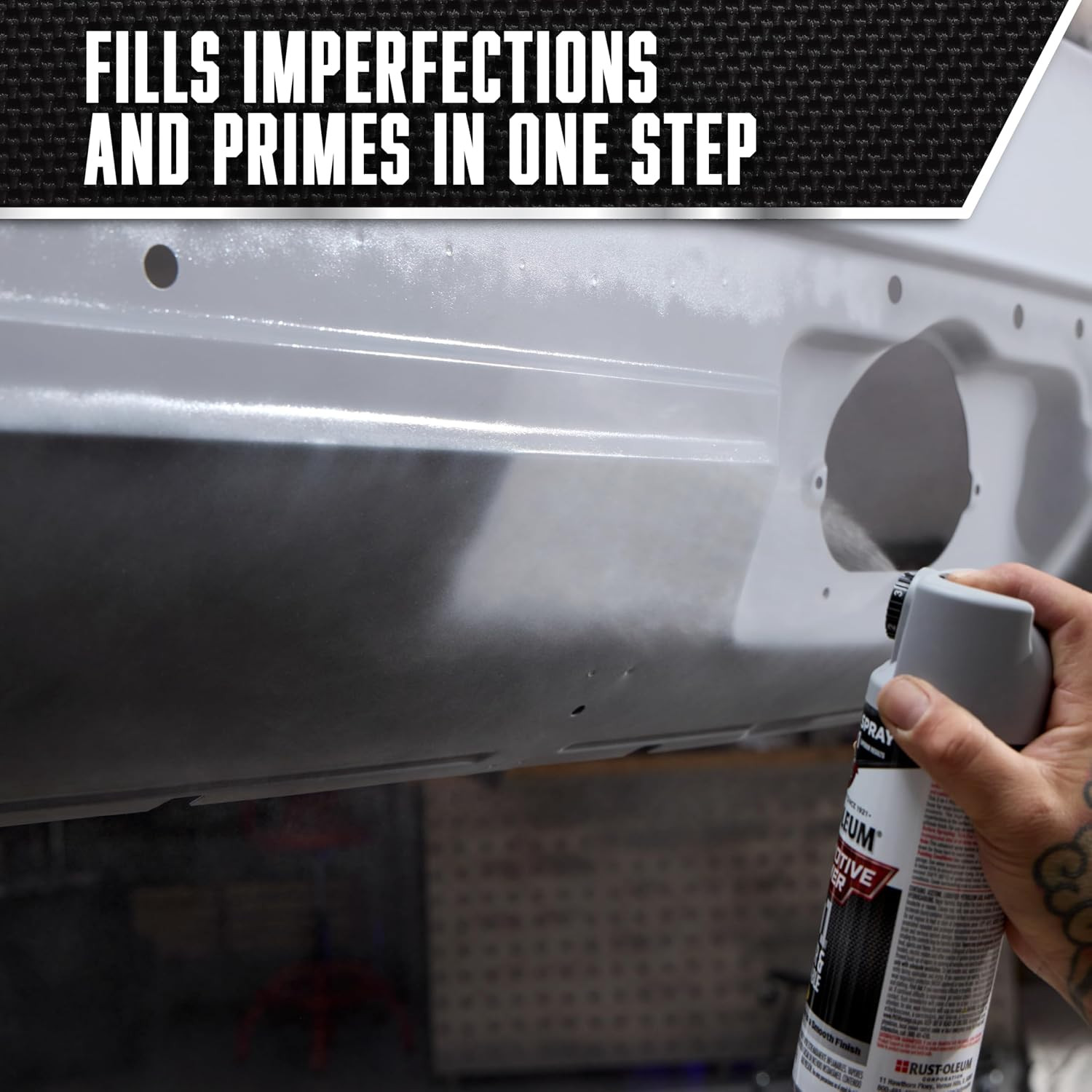 Automotive Filler Primer Custom Spray 5-In-1, 12 Oz, Gray