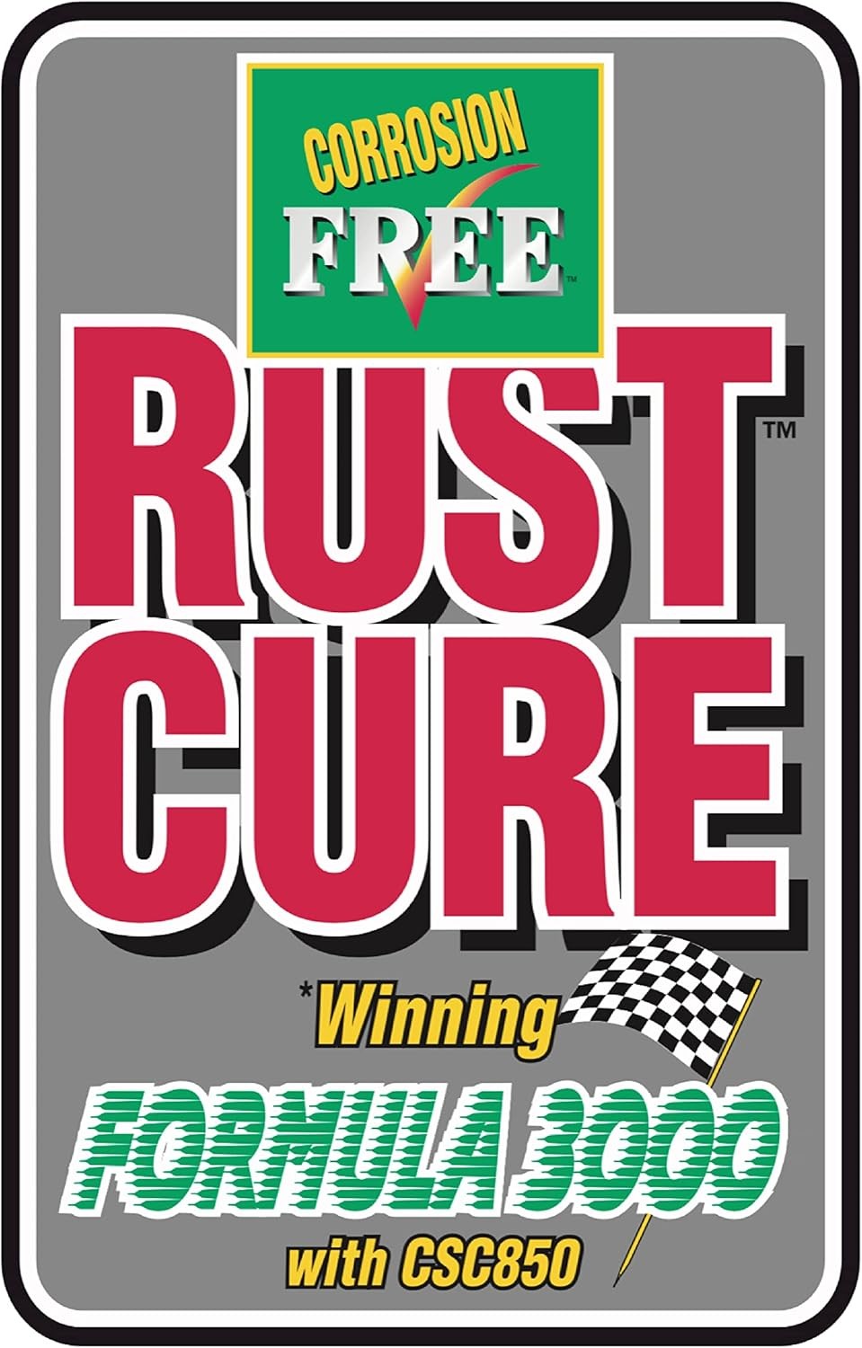 Rust Cure Formula 3000 – 1 Gallon Jug – No-Drip Rust Inhibitor & Undercoating