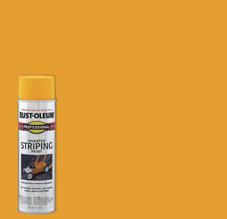 Rust-Oleum® Professional Flat Inverted Striping Spray Paint – 18 oz. Various New
