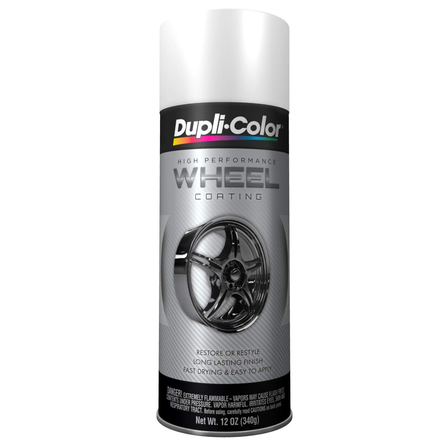 Wheel Paint High Performance White 12 oz Aerosol Can HWP100
