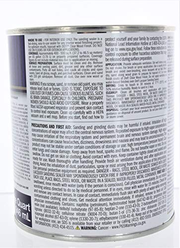 DEFT/PPG ARCHITECTURAL FIN DFT015/04 QT Lacquer Sand Sealer